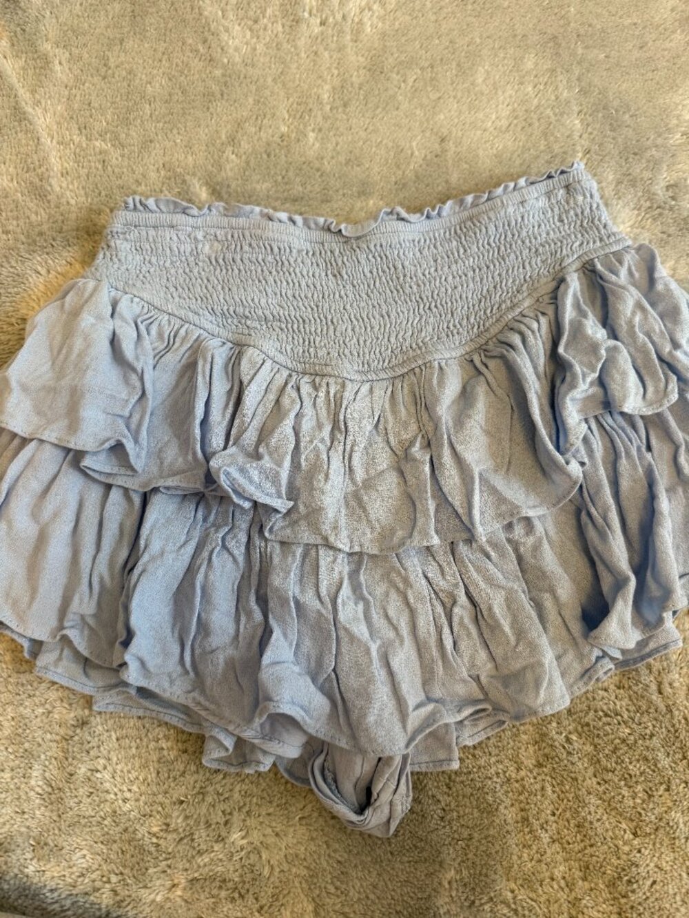 Rock n Rags Sunshine Daydream Skirt light blue